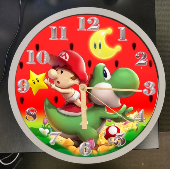 Joshi n Mario wall clock - Picture 6 of 6